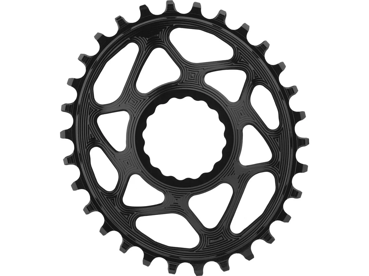 absoluteBLACK Oval Boost Kettenblatt für Race Face Cinch 3 mm Offset absoluteBLACK Oval Boost Kettenblatt für Race Face Cinch 3 mm Offset