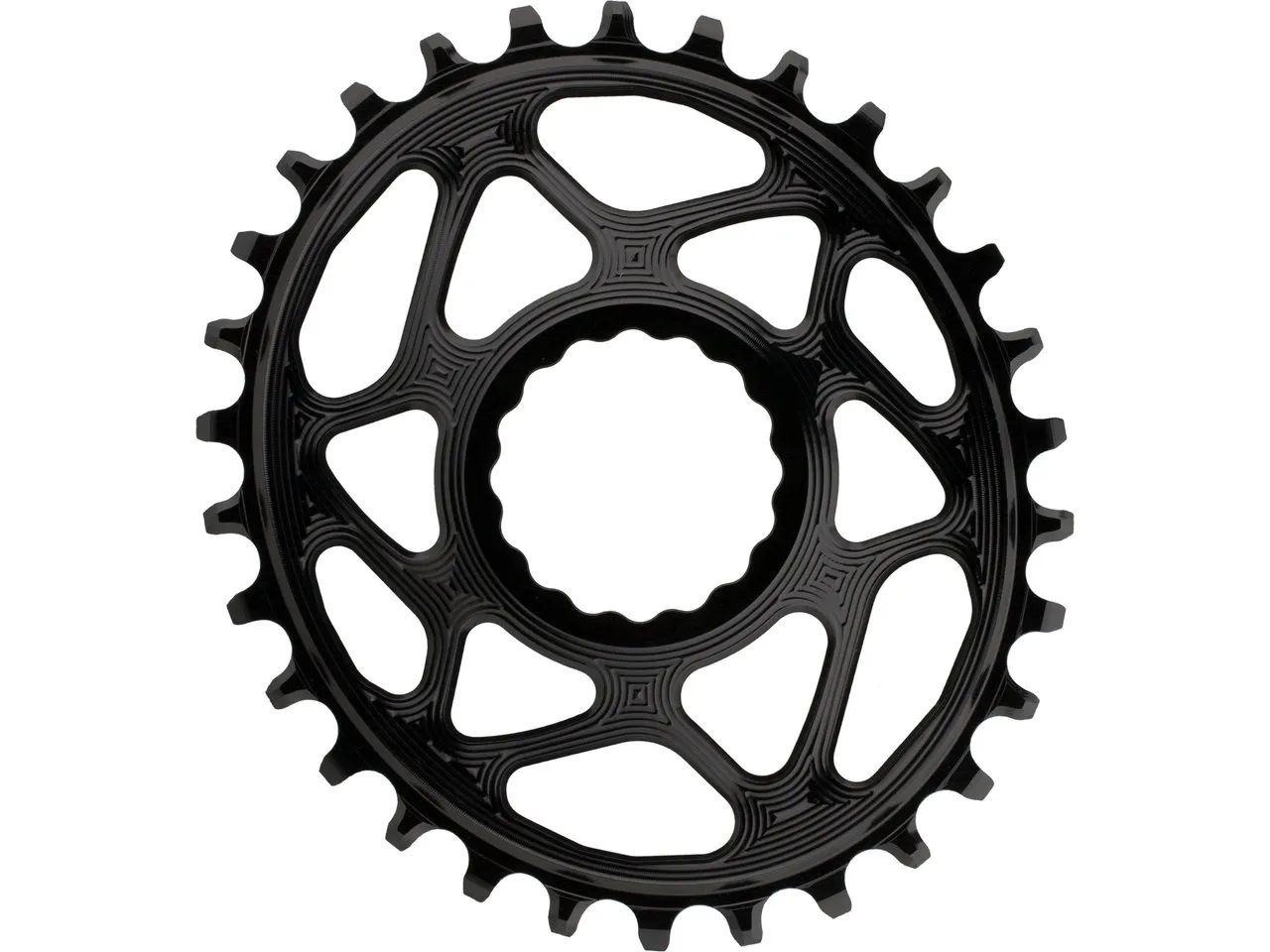 absoluteBLACK Oval Boost Kettenblatt für Race Face Cinch / Shimano HG+ 12-fach 3, Black, 34t absoluteBLACK Oval Boost Kettenblatt für Race Face Cinch / Shimano HG+ 12-fach 3, Black, 34t