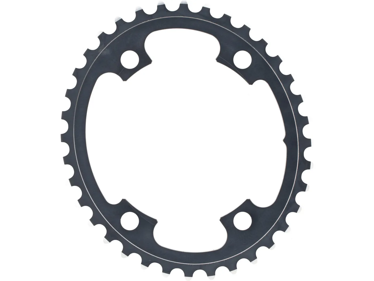 absoluteBLACK Oval Road Silver Series 110/4 Kettenblatt für Shimano Dura-Ace 9000, Grey, 52t absoluteBLACK Oval Road Silver Series 110/4 Kettenblatt für Shimano Dura-Ace 9000, Grey, 52t
