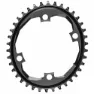 absoluteBLACK Oval Sram Apex 1 Traction Kettenblatt, Black, 40t