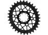 absoluteBLACK Oval T-Type Kettenblatt für SRAM Transmission 3 mm Offset, Gold, 30t