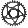 absoluteBLACK Round Cannondale Hollowgram Direct Mount Kettenblatt, Black, 32t