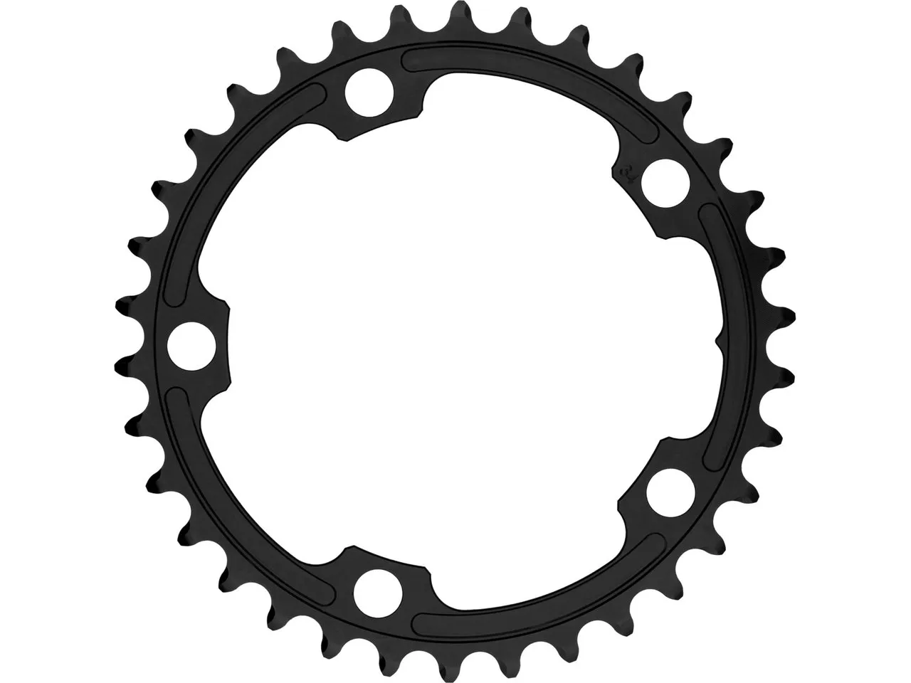 absoluteBLACK Round Road Kettenblatt für 110/5 BCD absoluteBLACK Round Road Kettenblatt für 110/5 BCD