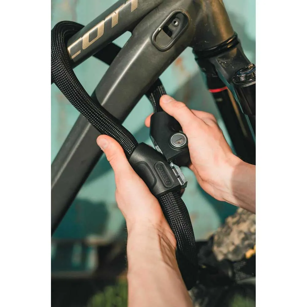 ABUS 1806/110 Kettenschloss, Black, One Size ABUS 1806/110 Kettenschloss, Black, One Size
