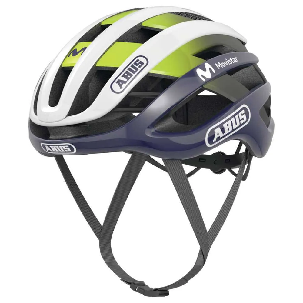 ABUS Airbreaker Movistar Team 23 Helm ABUS Airbreaker Movistar Team 23 Helm