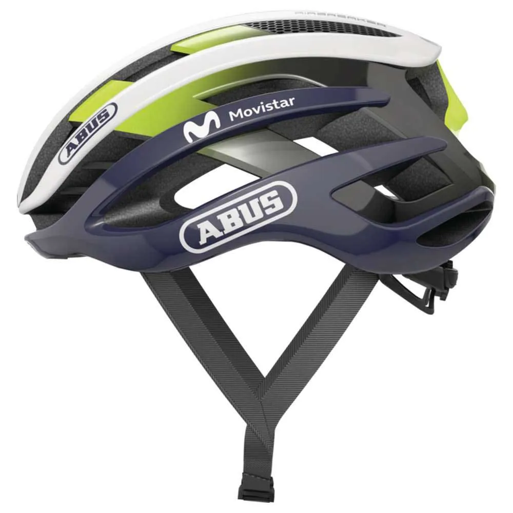 ABUS Airbreaker Movistar Team 23 Helm ABUS Airbreaker Movistar Team 23 Helm