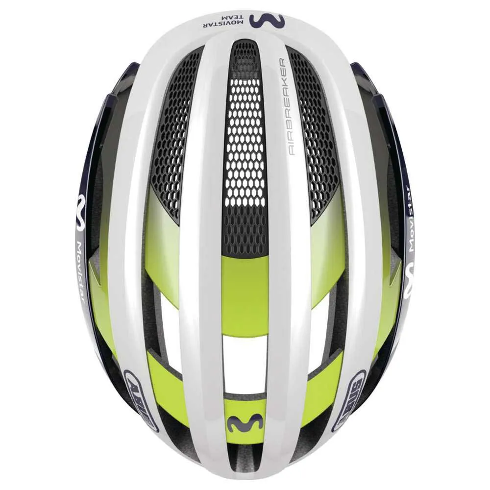 ABUS Airbreaker Movistar Team 23 Helm ABUS Airbreaker Movistar Team 23 Helm