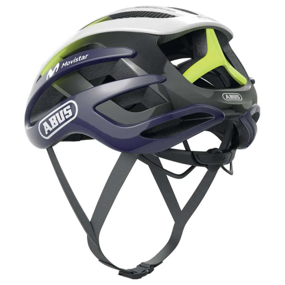 ABUS Airbreaker Movistar Team 23 Helm ABUS Airbreaker Movistar Team 23 Helm