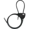 ABUS Anti-Diebstahl-Kabel 210 Unisex, schwarz, 185cm