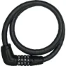 ABUS Anti-Diebstahl-Kabel 6615C/120/ SCLL Unisex, schwarz, 15mm