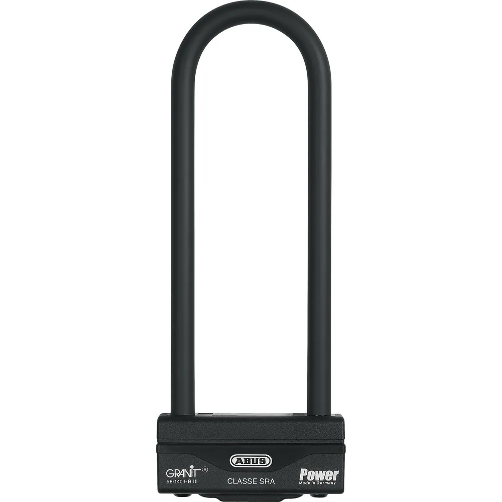 ABUS Antivol u Granit 58 HB III Unisex, schwarz, 84 x 309 x 18mm ABUS Antivol u Granit 58 HB III Unisex, schwarz, 84 x 309 x 18mm