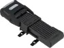 ABUS Bordo Big Alarm 6000KA Faltschloss mit SH Halter, Black, 120cm