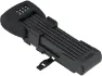 ABUS Bordo Combo 6000C LED Faltschloss mit SH Halter, Black, 90cm