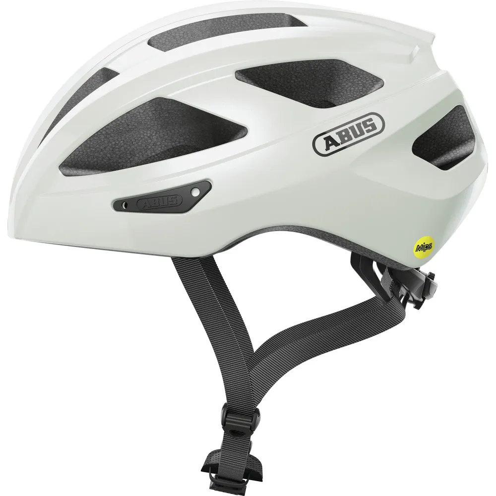 ABUS Fahrradhelm Macator MIPS Unisex, weiß