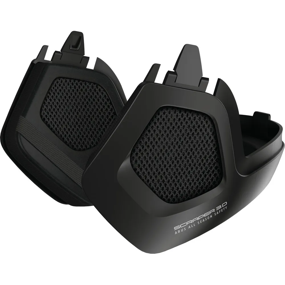 ABUS Fahrradhelm Scraper 3.0 winterlit Unisex, schwarz