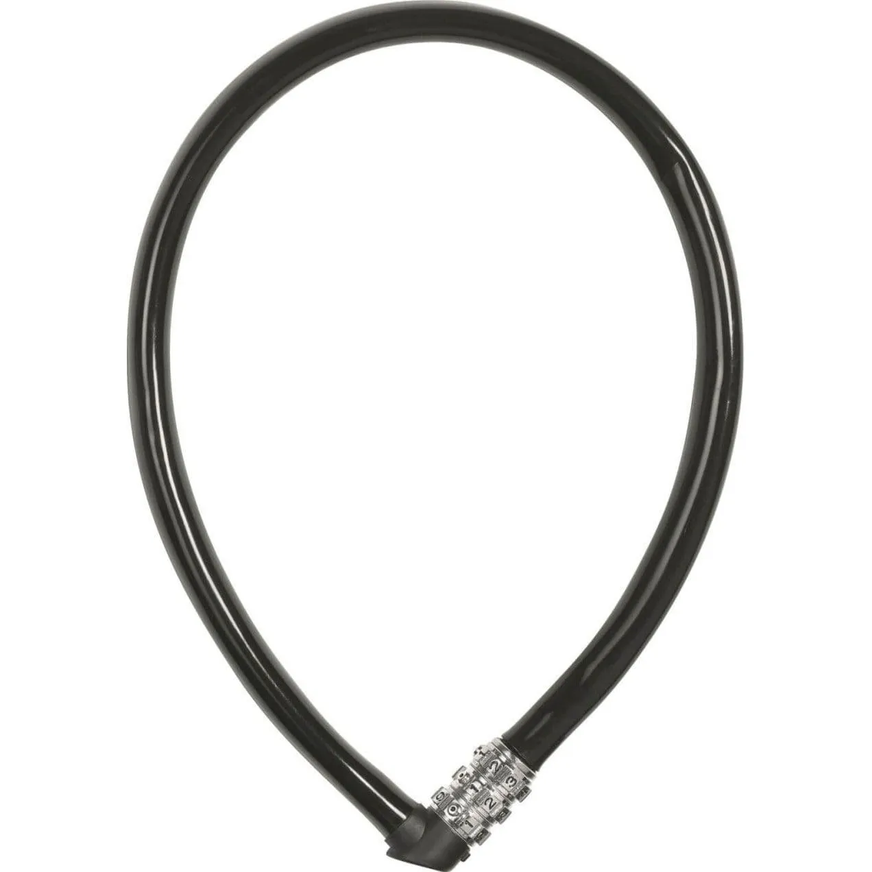 ABUS Kabelschloss 3406C Unisex, schwarz, 55cm