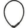 ABUS Kabelschloss 4408C Unisex, schwarz, 65cm