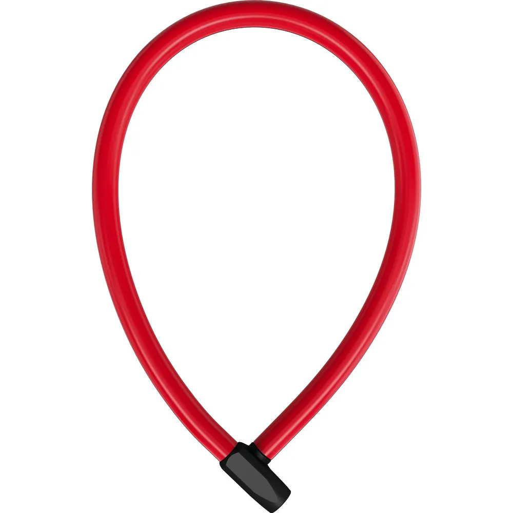 ABUS Kabelschloss 4408K Unisex, rot, 65cm