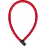 ABUS Kabelschloss 4408K Unisex, rot, 65cm