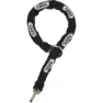 ABUS Kettenschloss allein Lasso Unisex, schwarz, 12mm/80cm