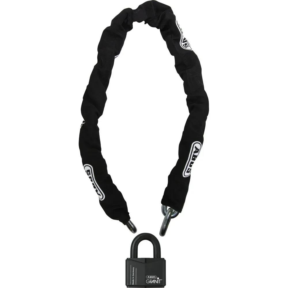 ABUS Kettenschloss Granit 37RK/70/120SRA Unisex, schwarz, TU