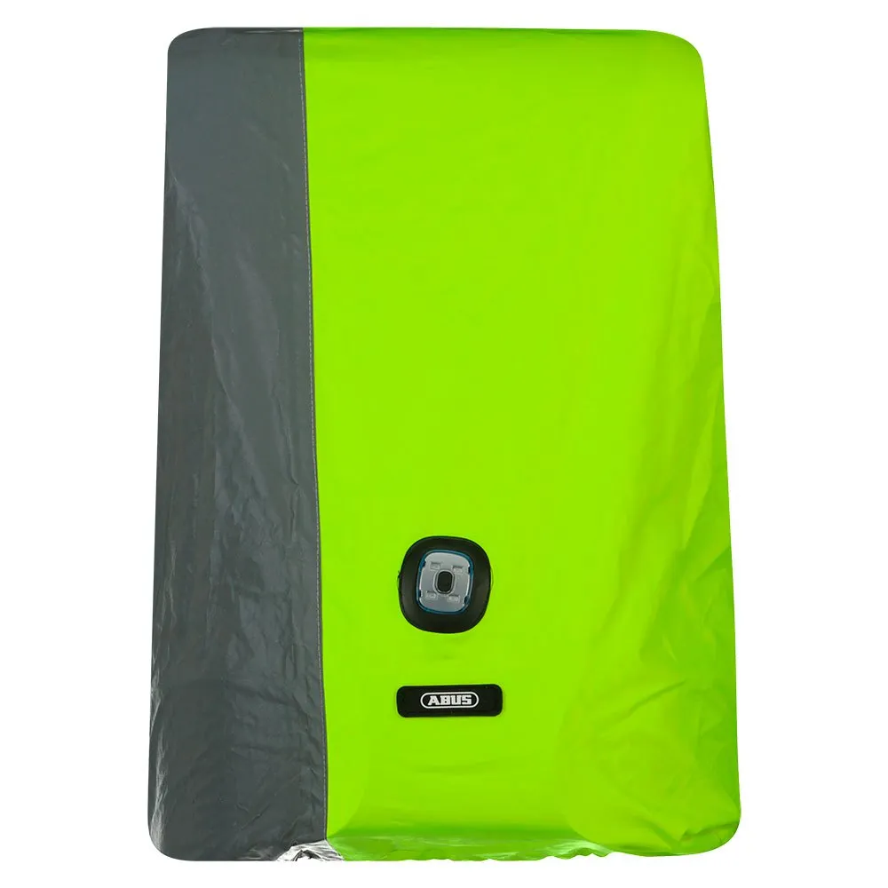 ABUS Lumino Reflektierende Rucksackhülle, Yellow, One Size ABUS Lumino Reflektierende Rucksackhülle, Yellow, One Size