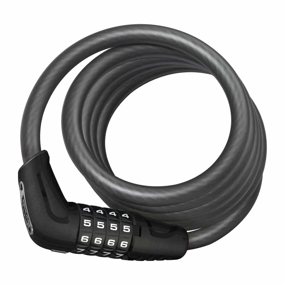 ABUS Numero 5510c Kabelschloss, Black, 180cm ABUS Numero 5510c Kabelschloss, Black, 180cm