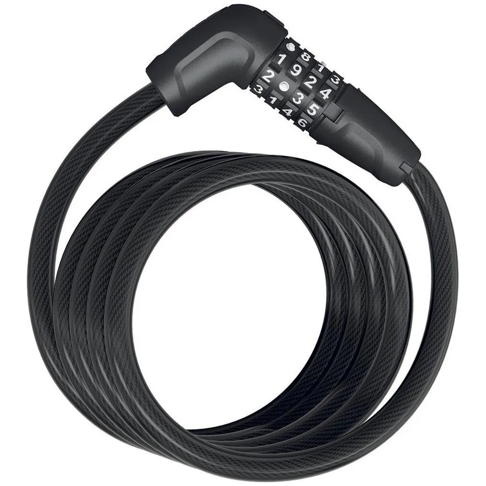 ABUS Numero 5510c Scmu Kabelschloss, Black, 180cm ABUS Numero 5510c Scmu Kabelschloss, Black, 180cm