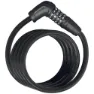 ABUS Numero 5510c Scmu Kabelschloss, Black, 180cm