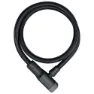 ABUS Racer 6412k Kabelschloss, Black, 85cm