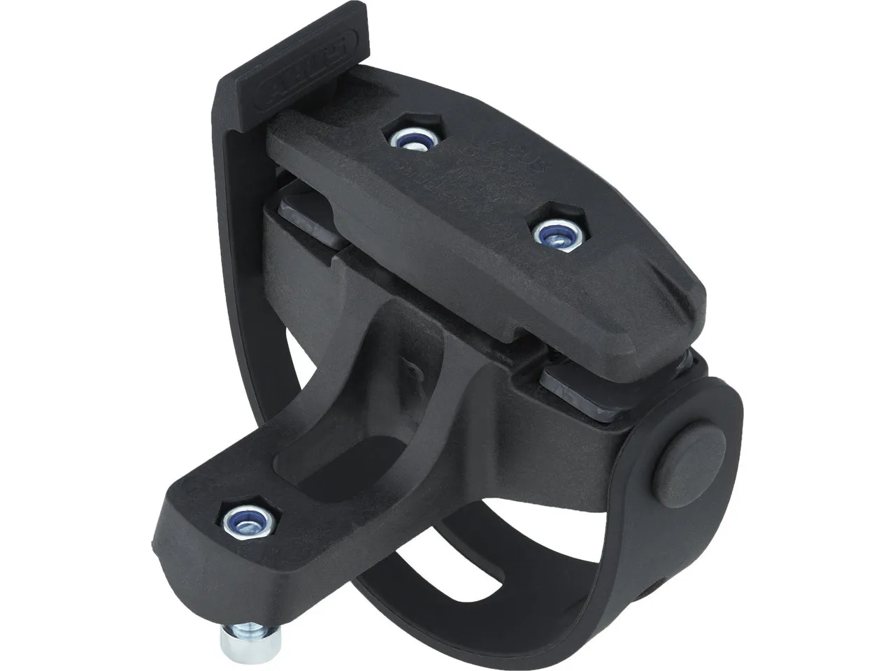 ABUS SH SF Bordo Universalhalter zur Sattelmontage + Raincap Schutzhülle, Schwarz, one_size ABUS SH SF Bordo Universalhalter zur Sattelmontage + Raincap Schutzhülle, Schwarz, one_size
