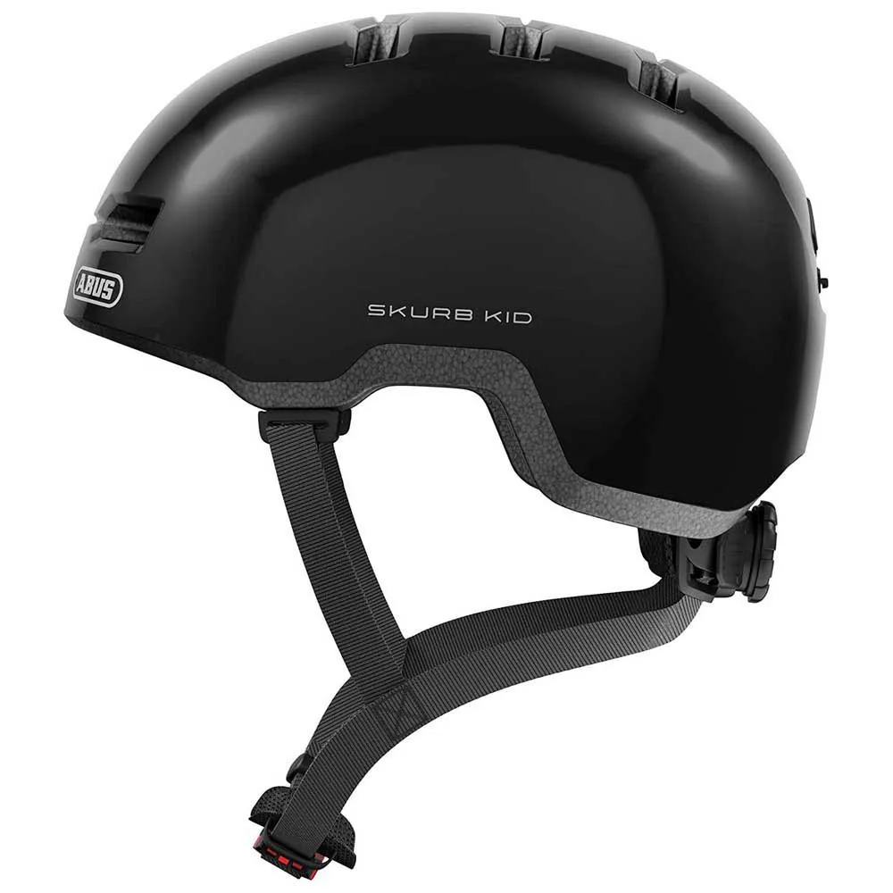 ABUS Skurb Junior-helm, Shiny black ABUS Skurb Junior-helm, Shiny black
