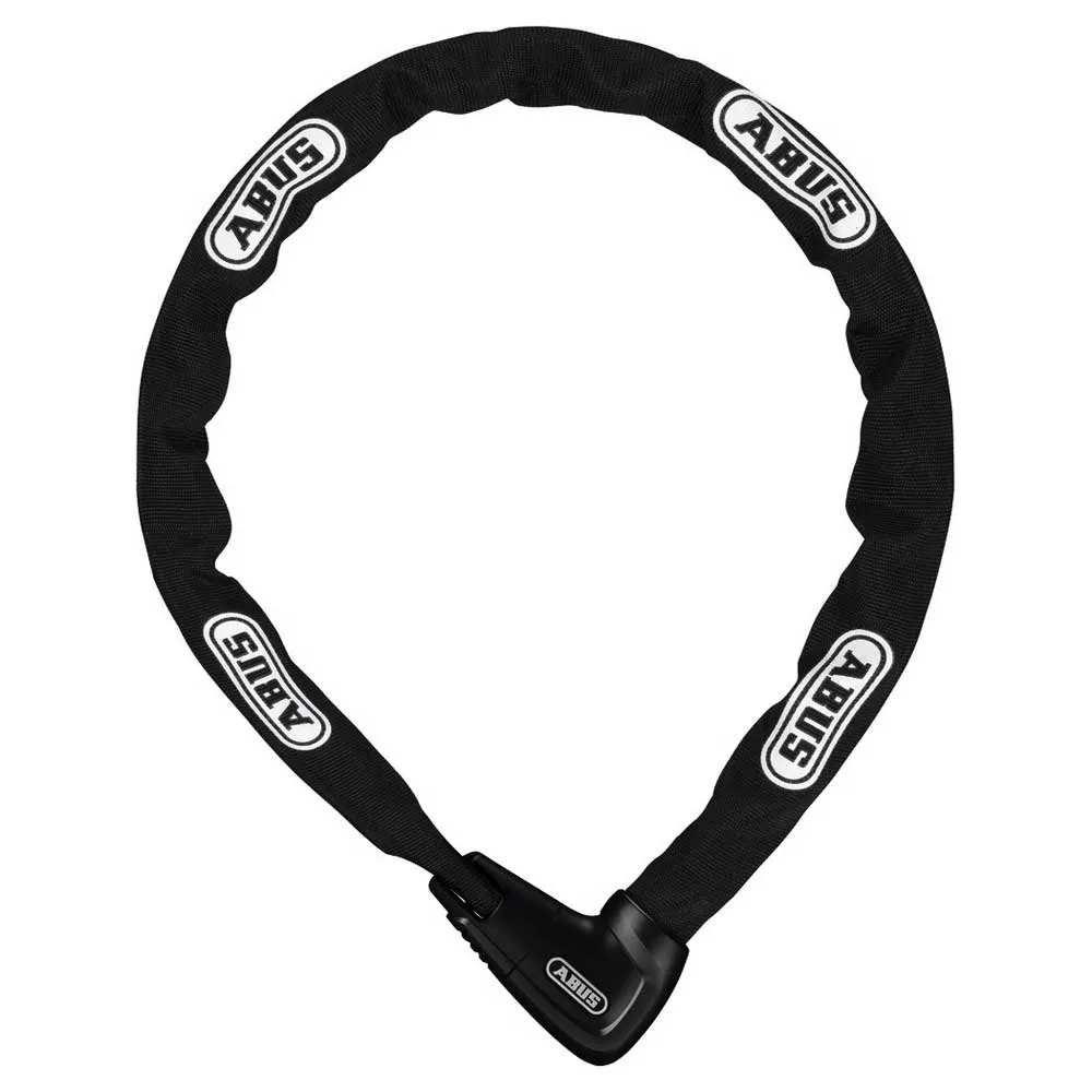 ABUS Steel-o-chain 9809k Kettenschloss, Black, 170cm ABUS Steel-o-chain 9809k Kettenschloss, Black, 170cm