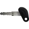 ABUS Tectic 496 Lh Nkr Fahrradschloss Für Den Rahmen, Black, 110 x 59 x 8.5mm