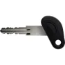 ABUS Tectic 496 Lh Nkr Fahrradschloss Für Den Rahmen, Black, 110 x 59 x 8.5mm
