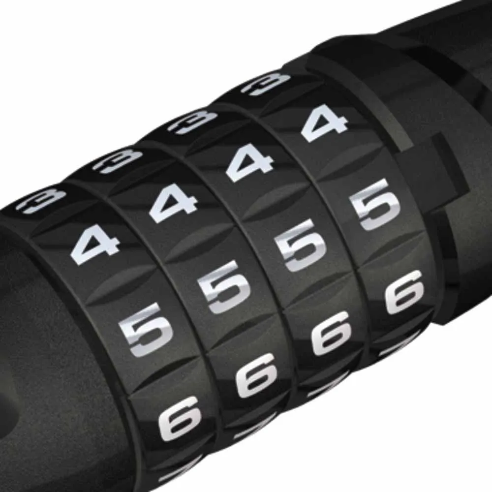 ABUS Tresor 6512c Scmu Kabelschloss, Black, 180cm ABUS Tresor 6512c Scmu Kabelschloss, Black, 180cm