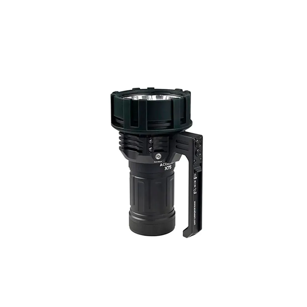 Acebeam X75 Xhp 70.3 6500k Taschenlampe, Black, One Size Acebeam X75 Xhp 70.3 6500k Taschenlampe, Black, One Size