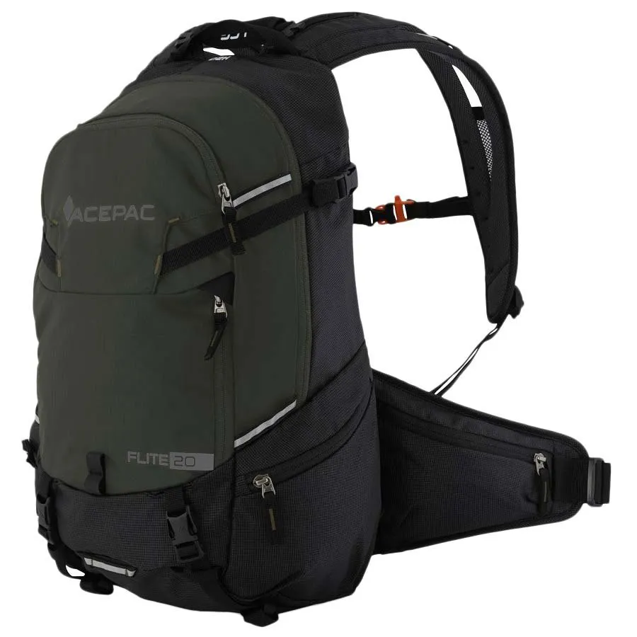 Acepac Flite Mk Ii Rucksack 20l, Grey, One Size Acepac Flite Mk Ii Rucksack 20l, Grey, One Size
