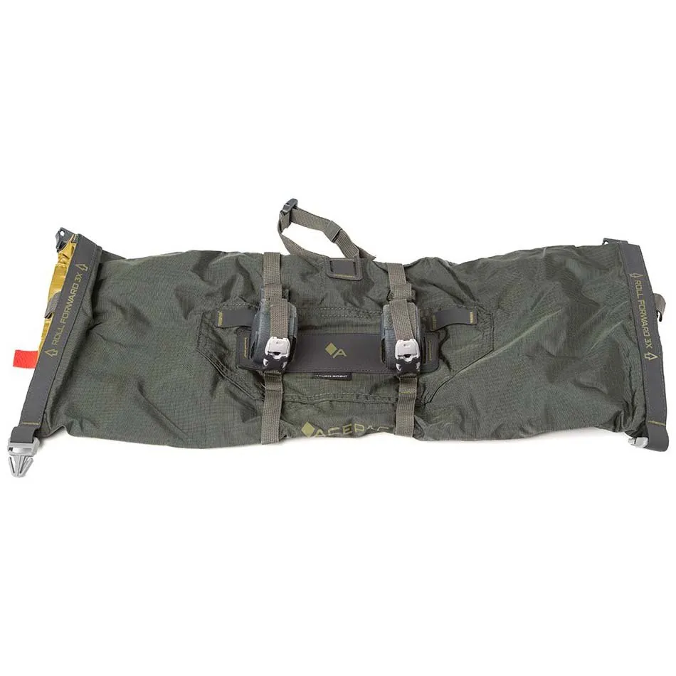 Acepac Mk Iii Mini Roll Lenkertasche, Grey, One Size Acepac Mk Iii Mini Roll Lenkertasche, Grey, One Size