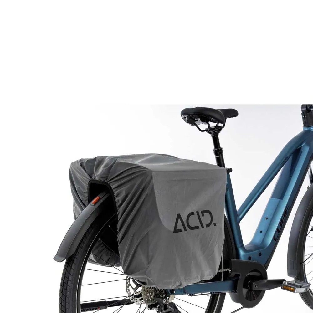 ACID City Classic Rlink Fahrradtaschen 30l, Black, One Size ACID City Classic Rlink Fahrradtaschen 30l, Black, One Size