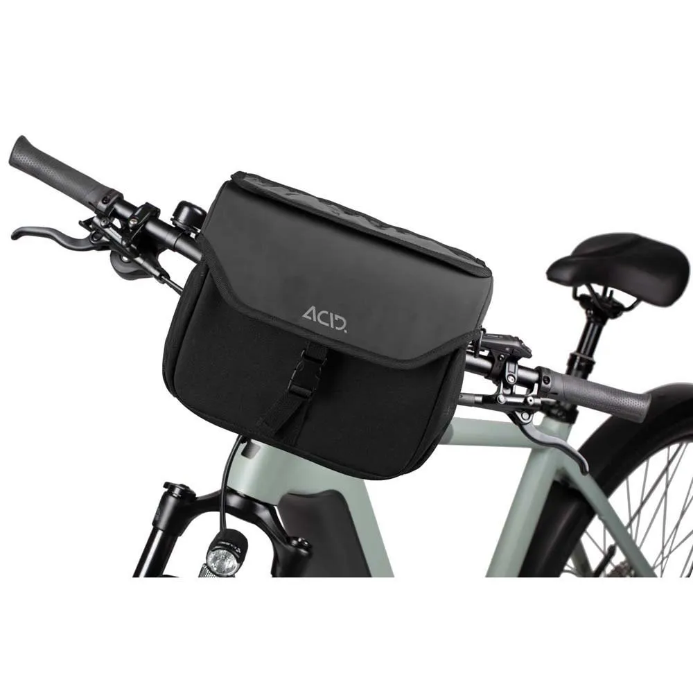 ACID City Lenkertasche 8l, Black, One Size ACID City Lenkertasche 8l, Black, One Size