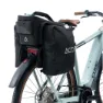 ACID City Rilink 8+ 16l Gepäckträgertasche, Black, One Size