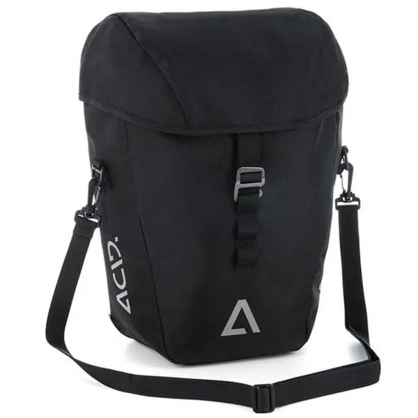 ACID City Smlink Fahrradtasche 15l, Black, One Size ACID City Smlink Fahrradtasche 15l, Black, One Size