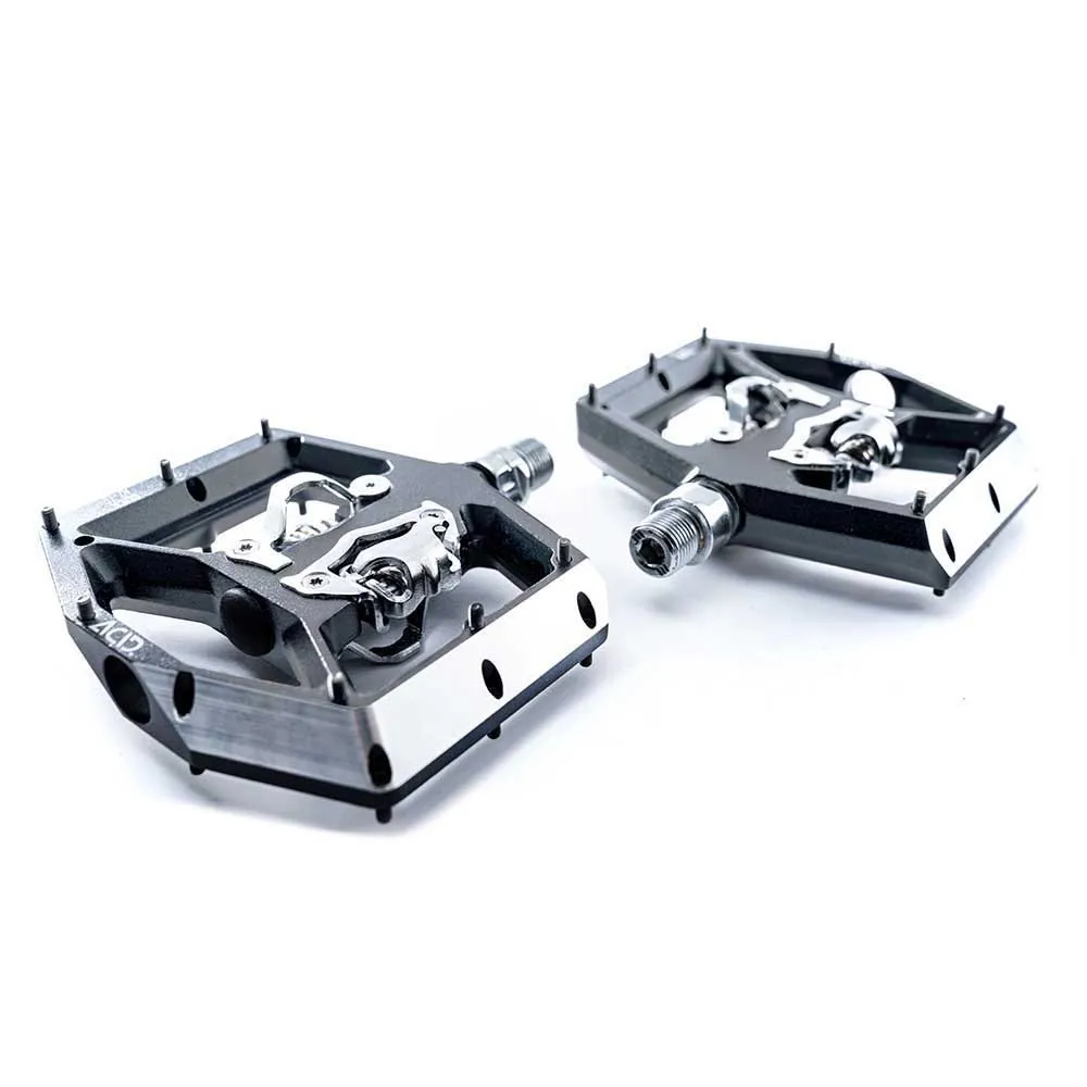 ACID Click A2-zp Pedale, Silver, One Size ACID Click A2-zp Pedale, Silver, One Size