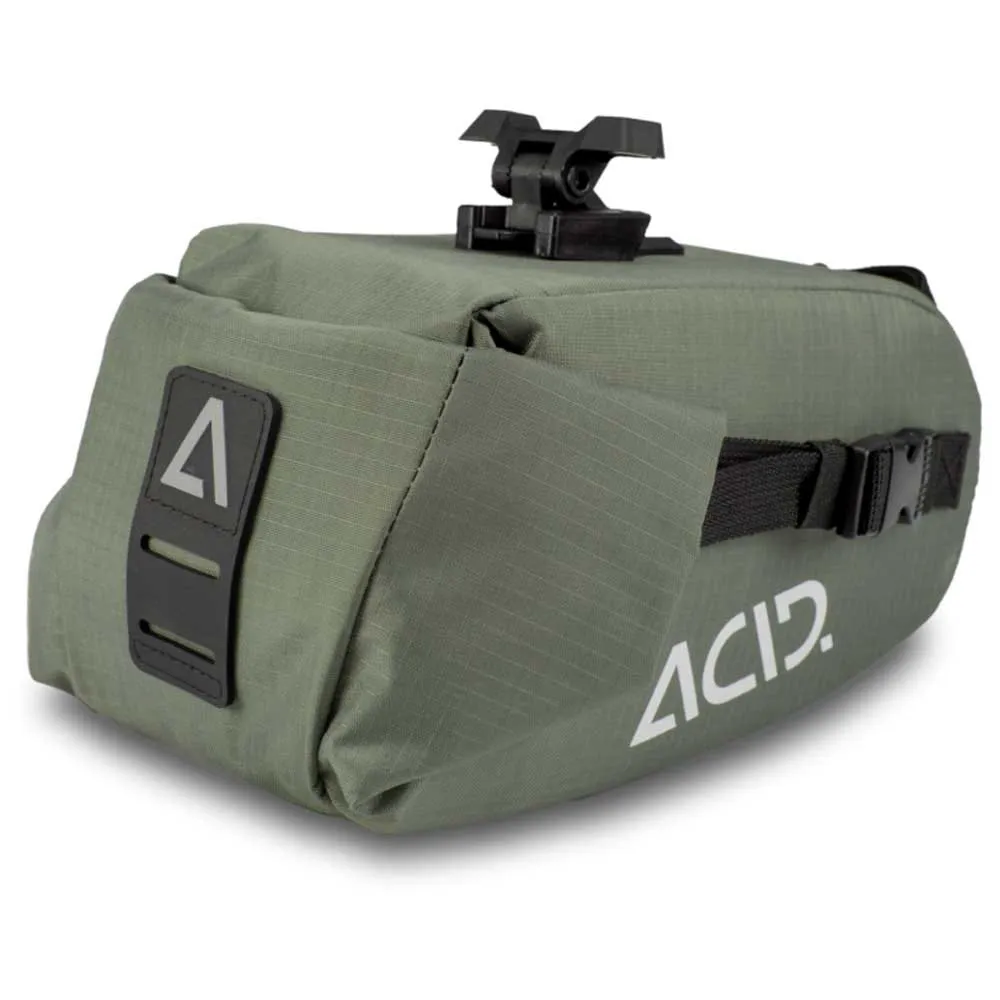 ACID Click Xl 1.2l Werkzeug-satteltasche, Olive, One Size ACID Click Xl 1.2l Werkzeug-satteltasche, Olive, One Size