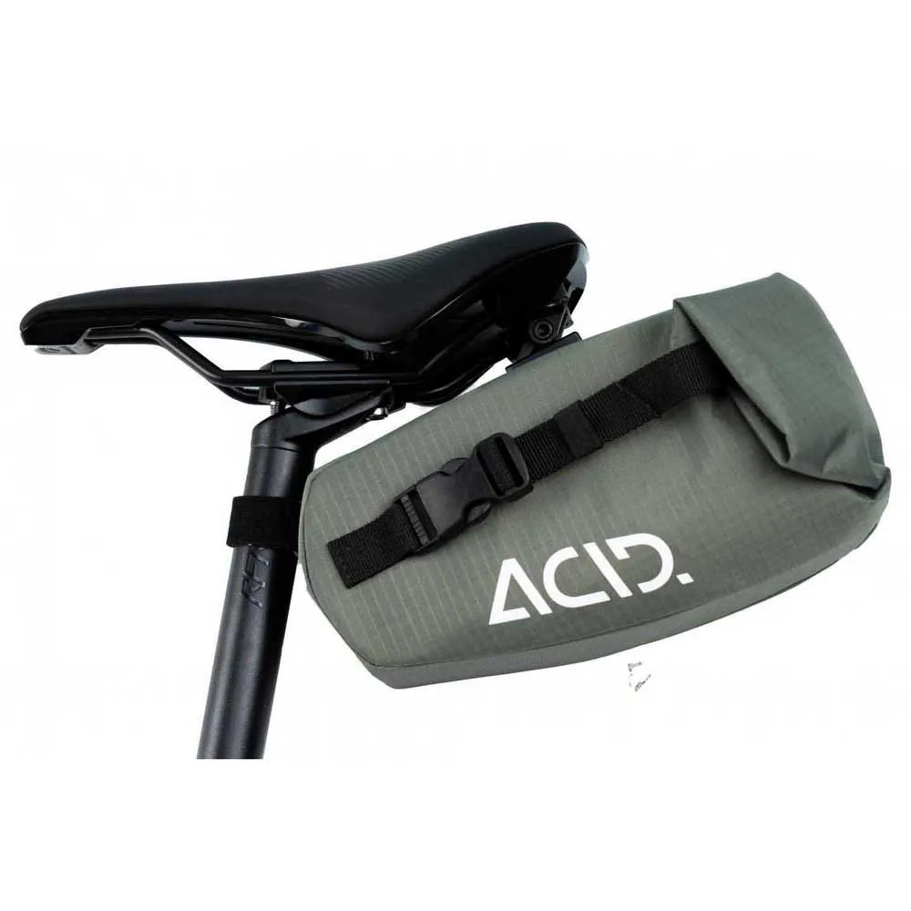 ACID Click Xl 1.2l Werkzeug-satteltasche, Olive, One Size ACID Click Xl 1.2l Werkzeug-satteltasche, Olive, One Size