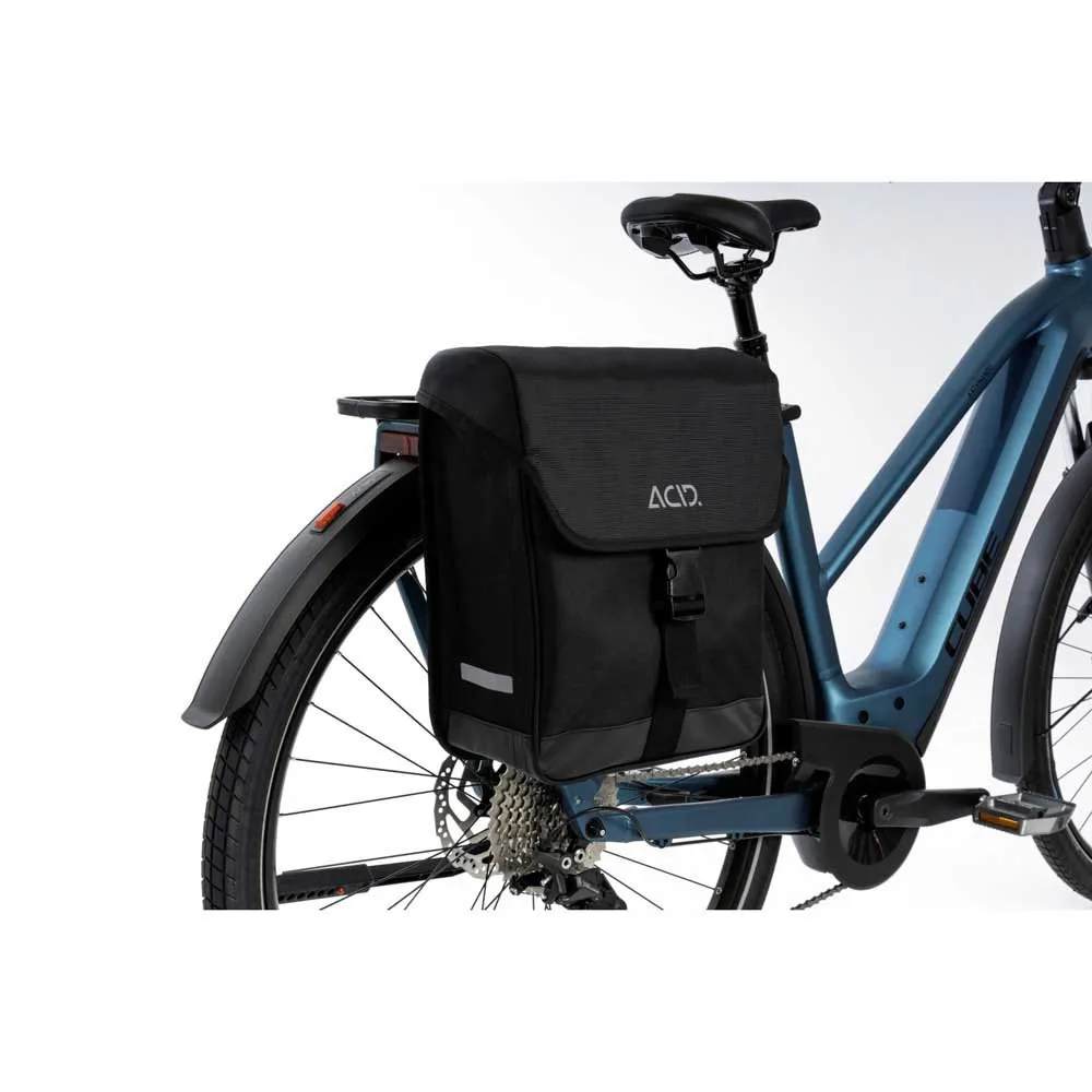 ACID Cmpt Fahrradtasche 15l, Black, One Size ACID Cmpt Fahrradtasche 15l, Black, One Size