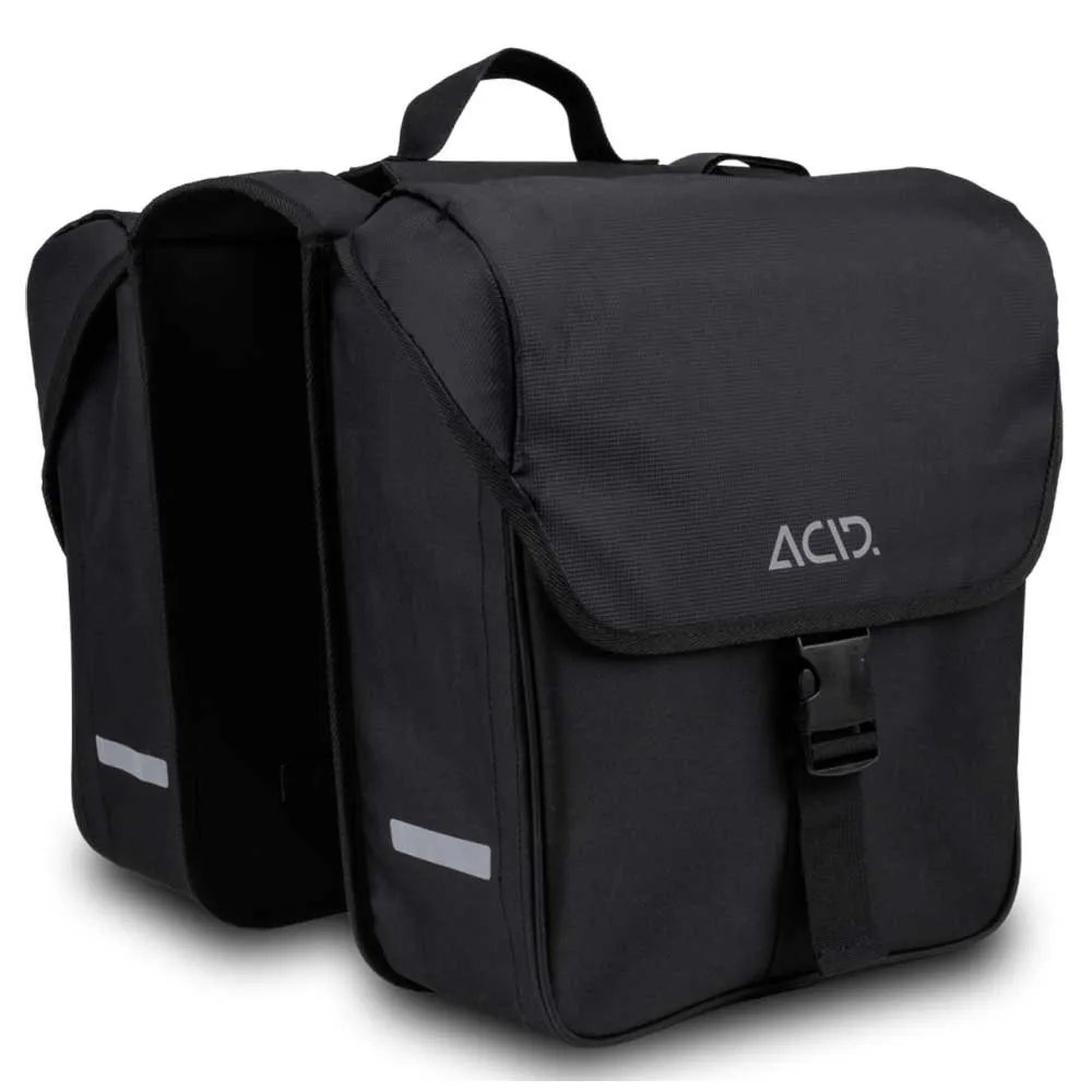 ACID Cmpt Fahrradtaschen 30l, Black, One Size ACID Cmpt Fahrradtaschen 30l, Black, One Size