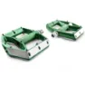 ACID Flat A2-ib Pedale, Green, One Size