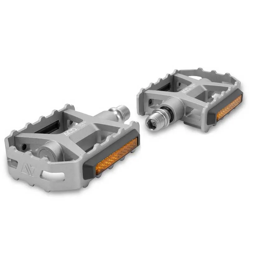 ACID Flat A8-ib Classic Pedale, Silver, One Size ACID Flat A8-ib Classic Pedale, Silver, One Size